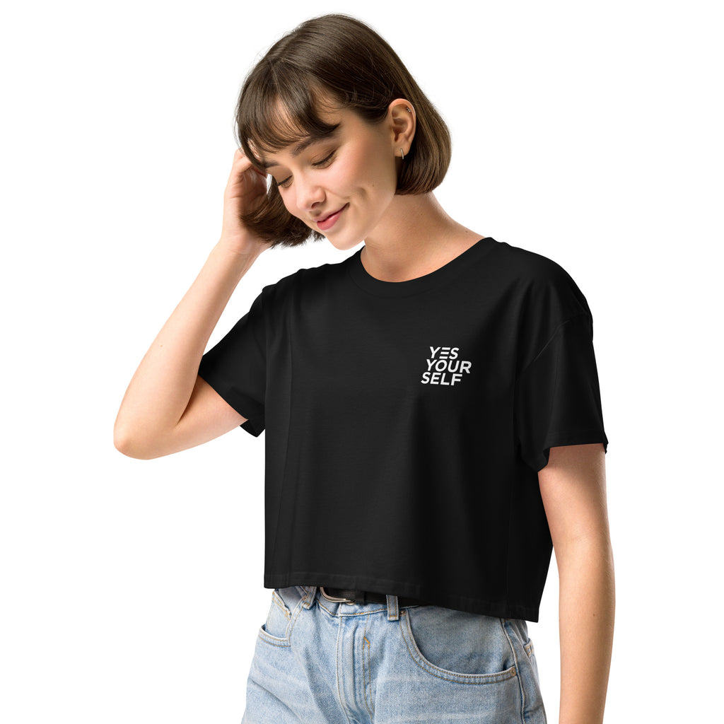 YES Yourself Cropped Tshirt