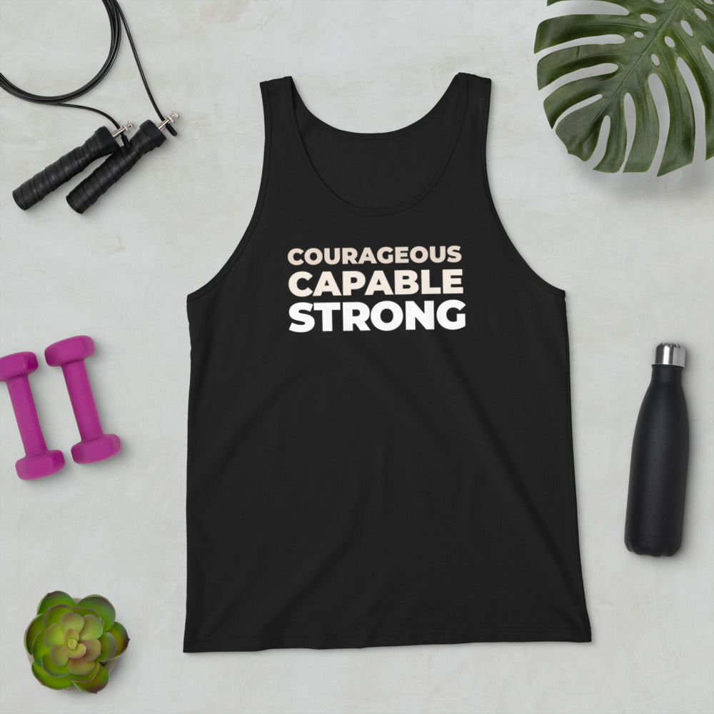 Courageous, Capable, Strong Tank Top